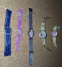 Relógio swatch, antigos, bebés, rosas, skin, vários preços.