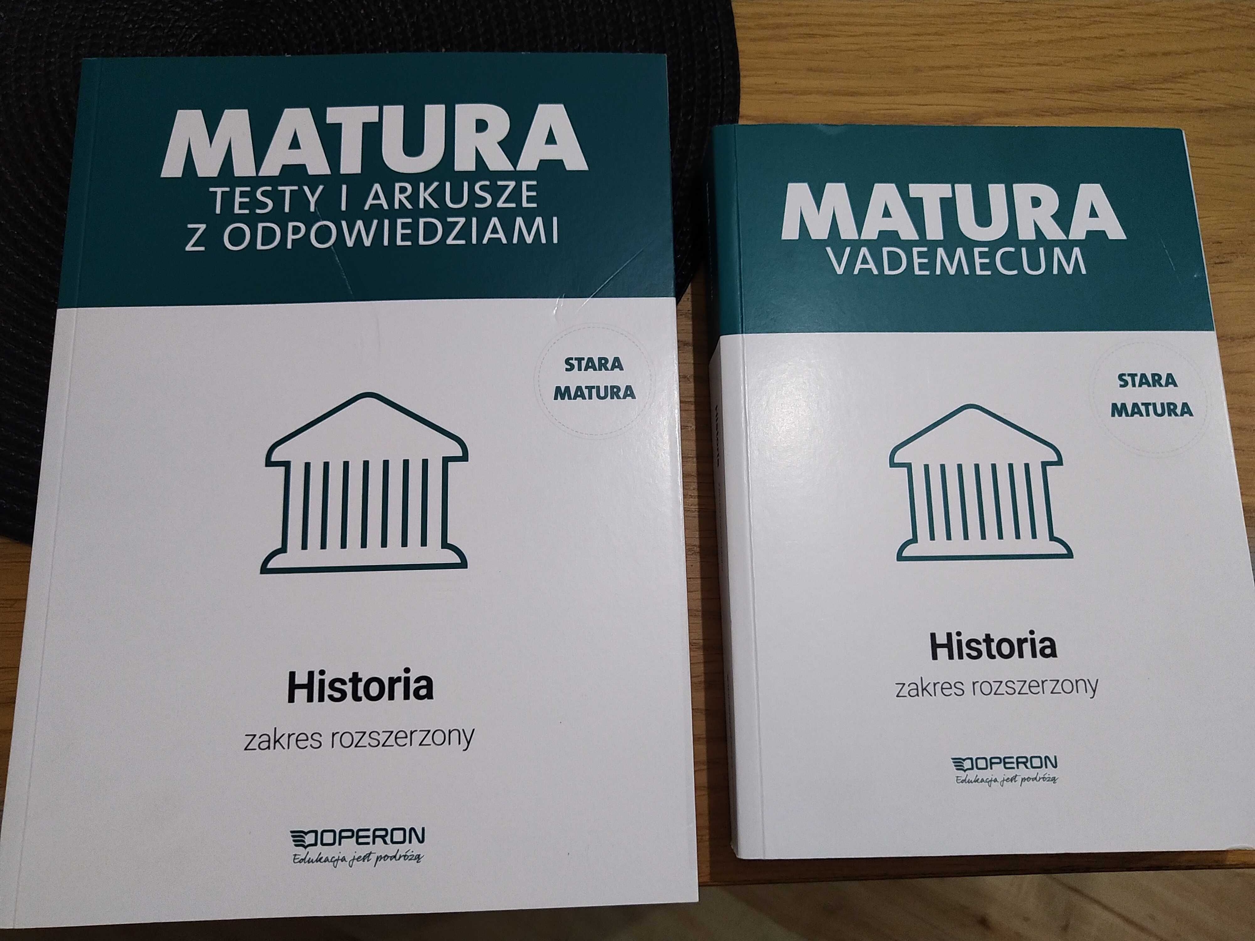 Matura vademecum z historii+testy, zakres rozszerzony, Operon