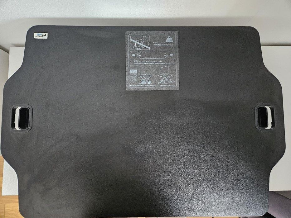 Biurko regulowane - podstawka/stolik pod laptop do pracy na stojąco