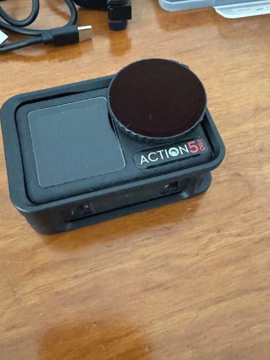 DJI Action 5 Pro + 58 Acessórios + Filtros ND + Floating Case + SPrt