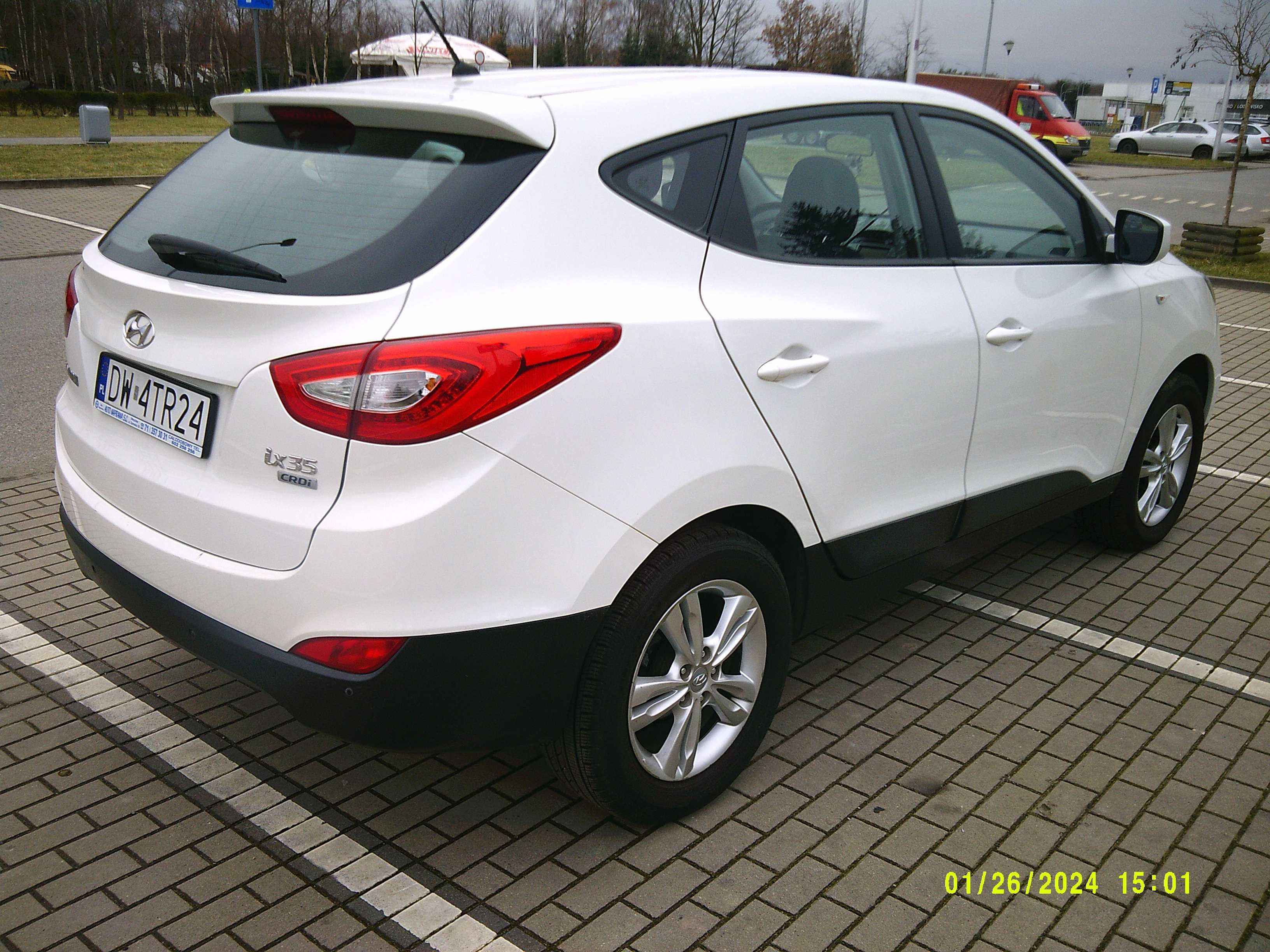 Hyundai iX35  1,7 Diasel 85kW 2014 rok