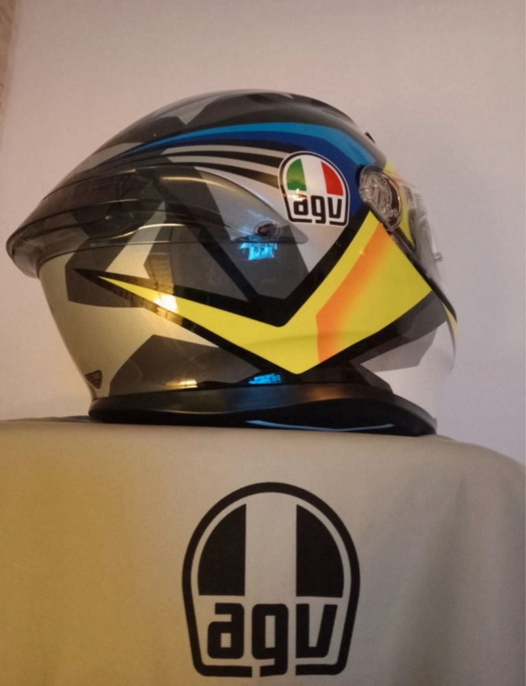 Capacete Agv K6S Joan Mir Novo Tamanho S