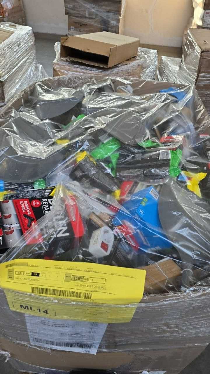 Палет з міксом товарів для дому для офлайн і онлайн магазинів 155 кг