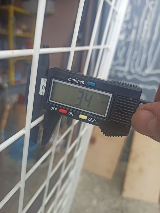 Стеллаж металлический разборной,молотковая покраска. Торговая сетчатая