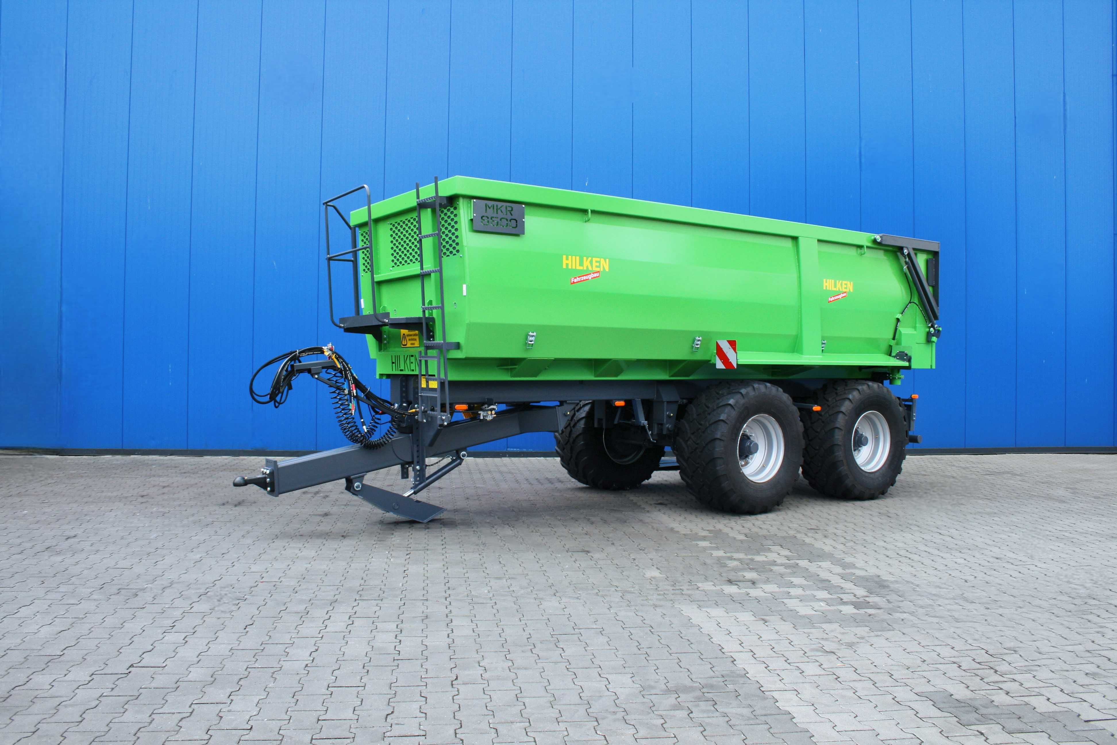 Przyczepa skorupowa MKR6500 od HILKEN Fahrzeugbau,koła 560/60R22,5