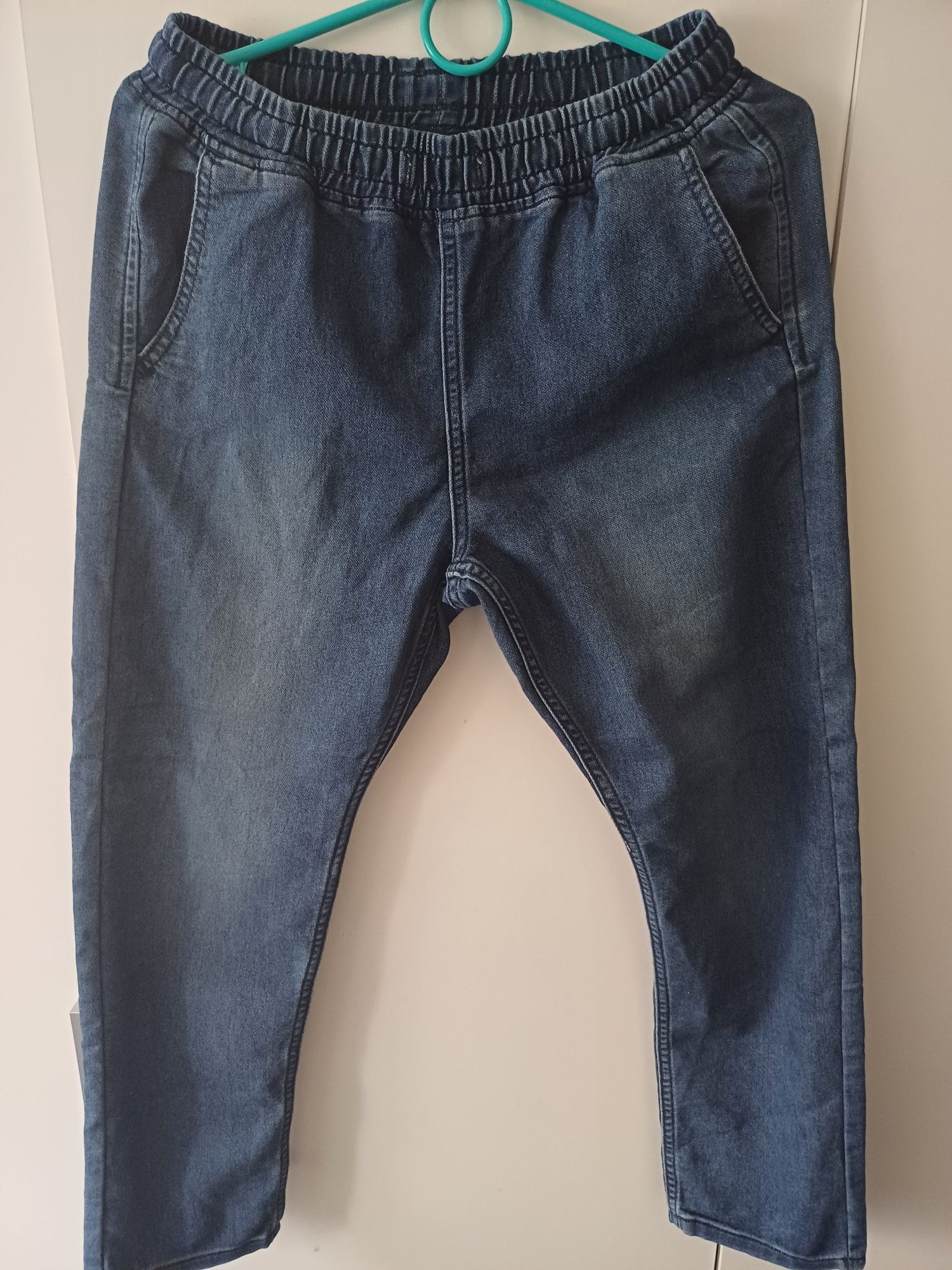 Spodnie jeansowe joggery H&M