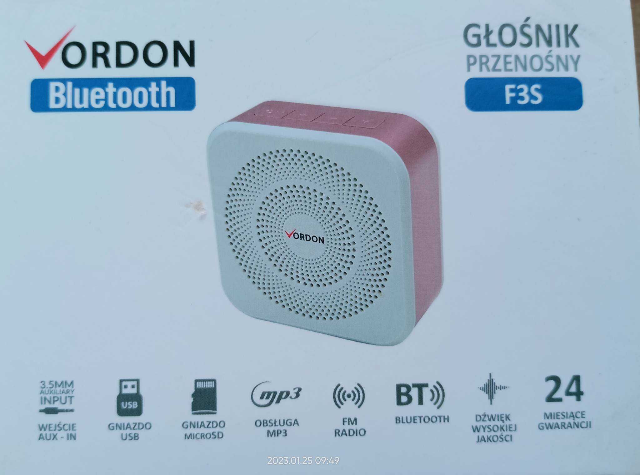 Głosnik Bluetoothj z Funkcja radia