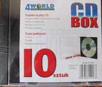 Pudełka na płyty CD 10 szt 4WORLD