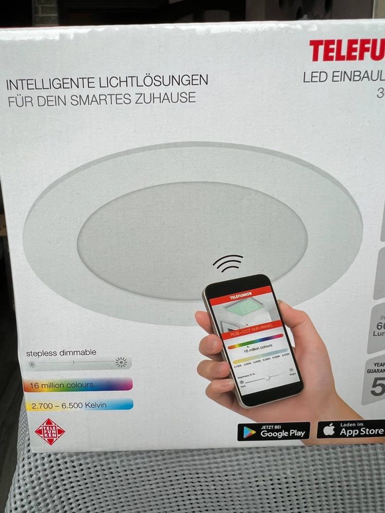 Led smart светильник, с модулем wifi, rgbw led