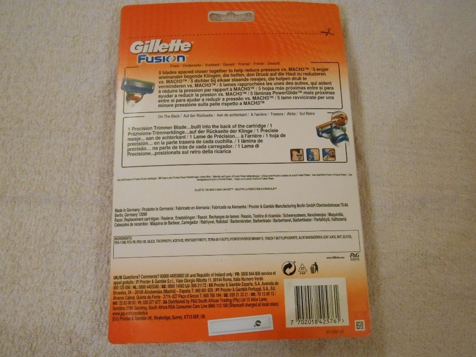 Zestaw Gillette Fusion Maszynka +11 ostrzy