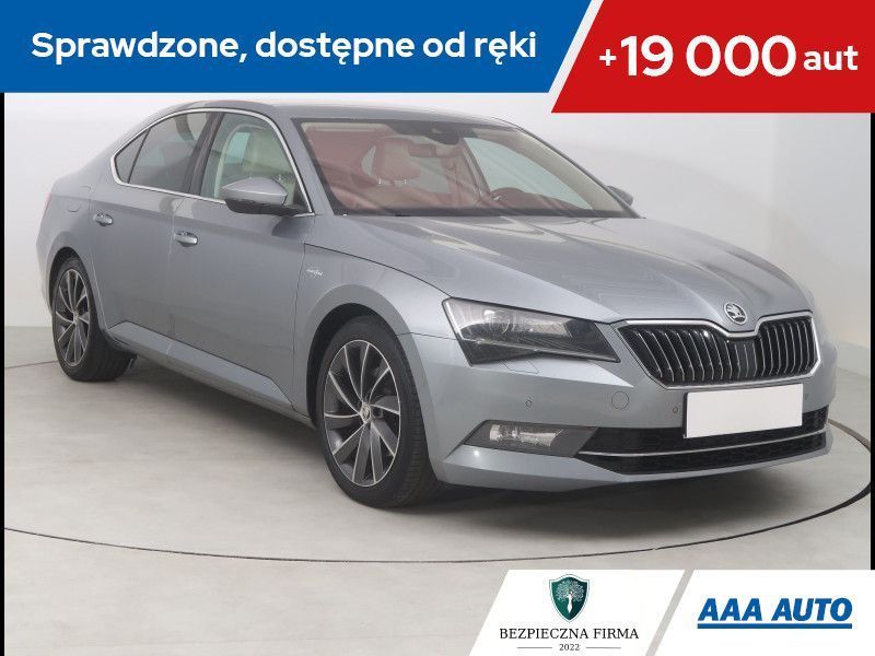 Skoda Superb 2.0 TDI Laurin&Klement , Salon Polska, Serwis ASO, 190 KM, Automat,
