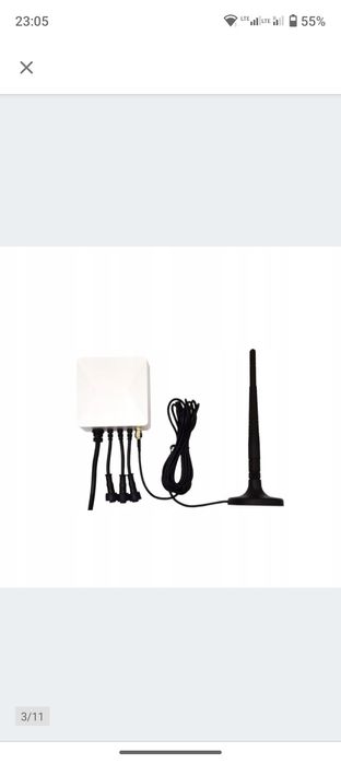 Licznik energii WiFi 3 fazy DWUSTRONNY 80A Transformatory Antena TUYA