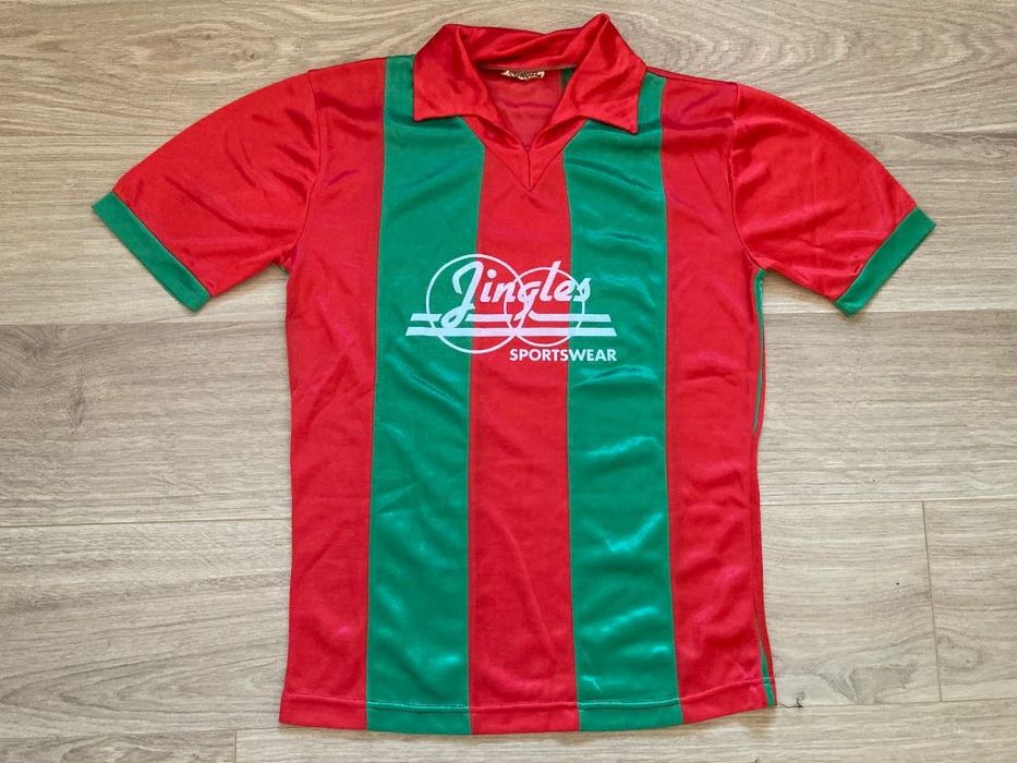 Camisola de futebol usada Marítimo 1984/1985