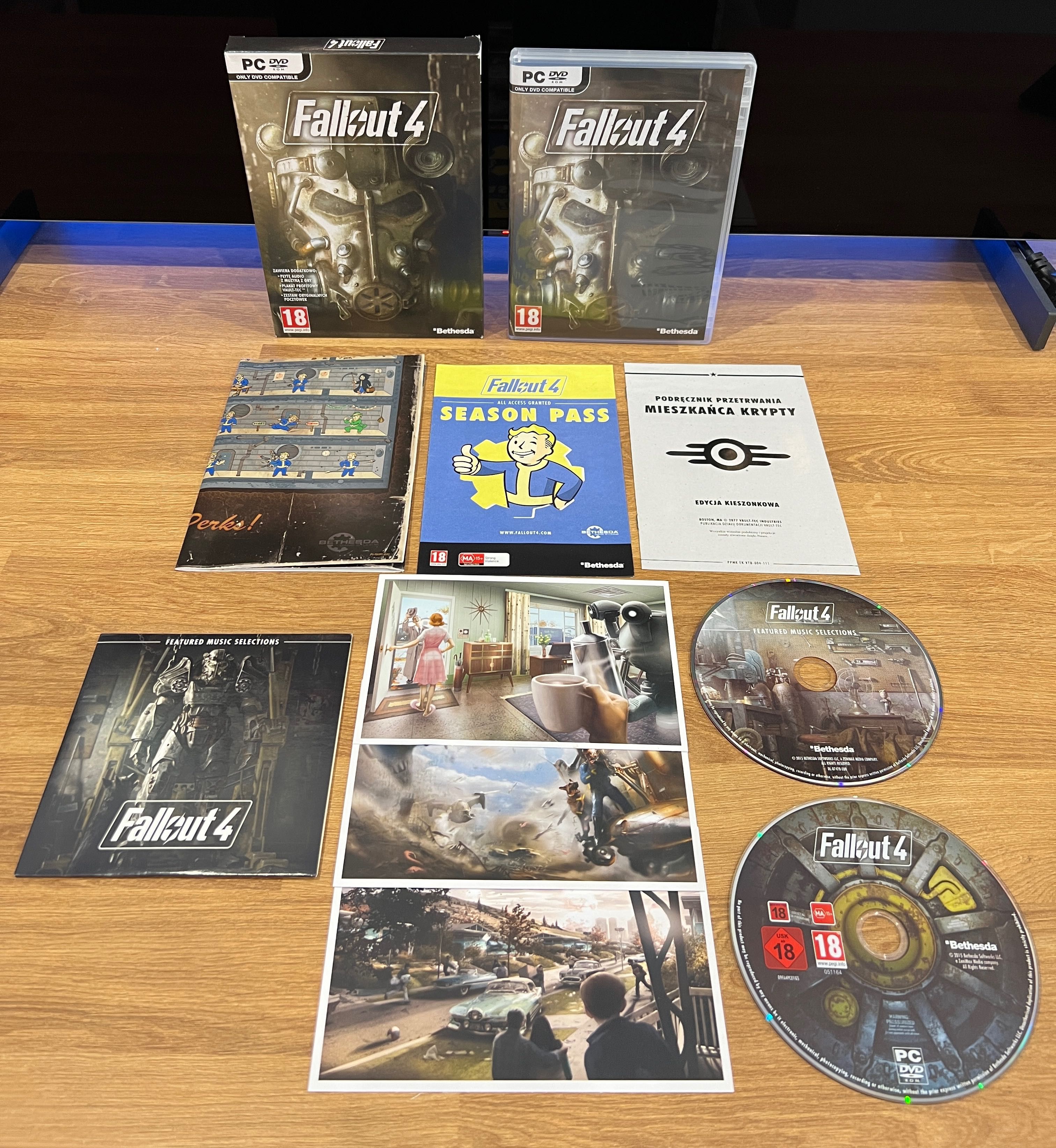 Fallout 4 (PC PL 2015) DVD BOX kompletne premierowe wydanie