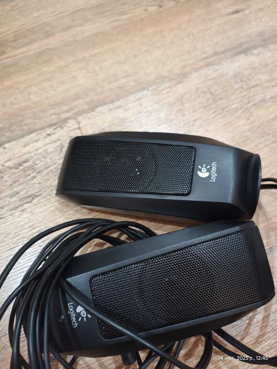 Акустична система Logitech S-120 Black колонки компьюторні