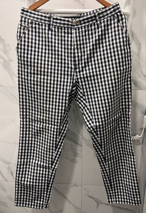 Чоловічі штани в клітинку