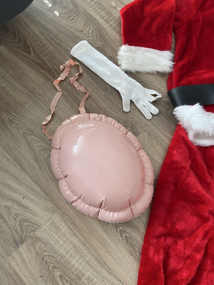 Strój Świetego Mikołaja L/XL , 12 elementów