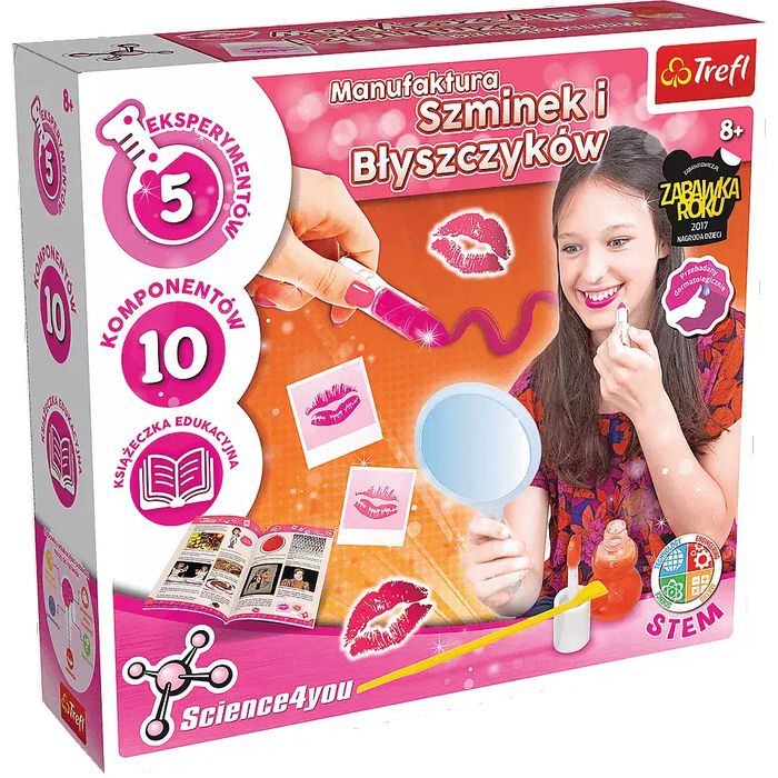 Manufaktura szminek i błyszczyków. Trefl. Nowy Produkt