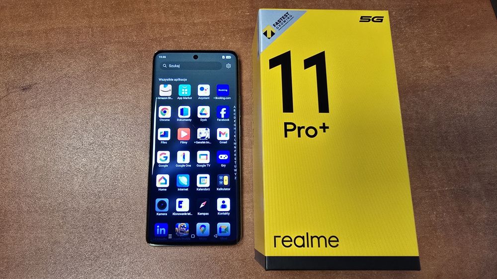 Realme 11 Pro+ 5G Dual Sim 512GB/12GB RAM zielony, stan db, gwarancja