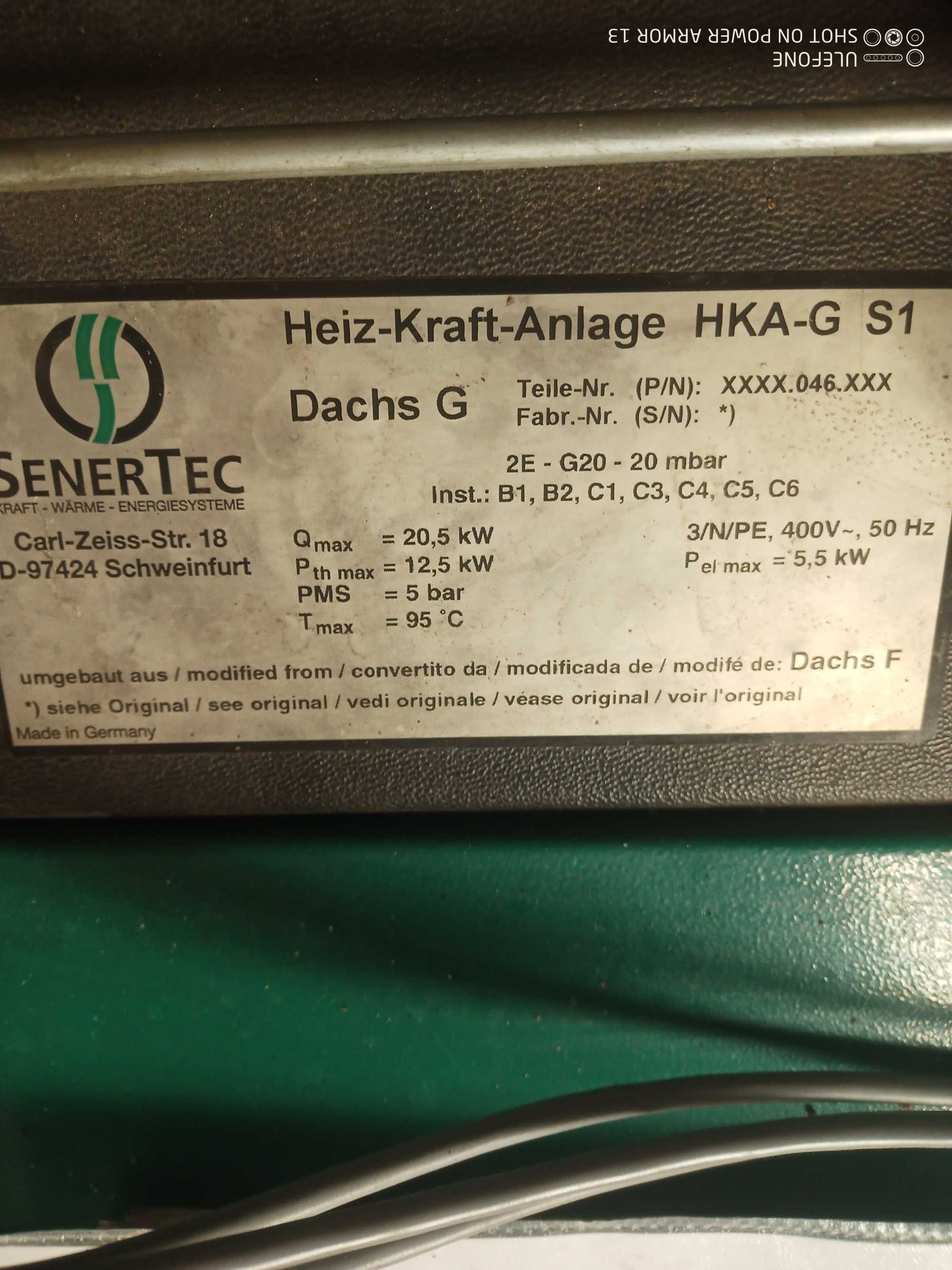Piec gazowy, kogenerator, generator Senertec