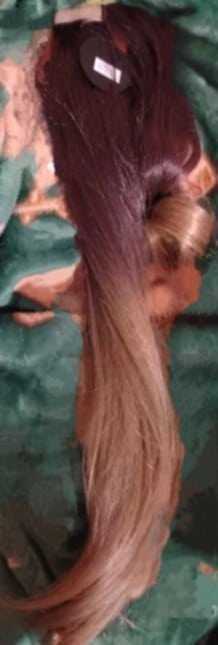 Kucyk oplatany ombre
