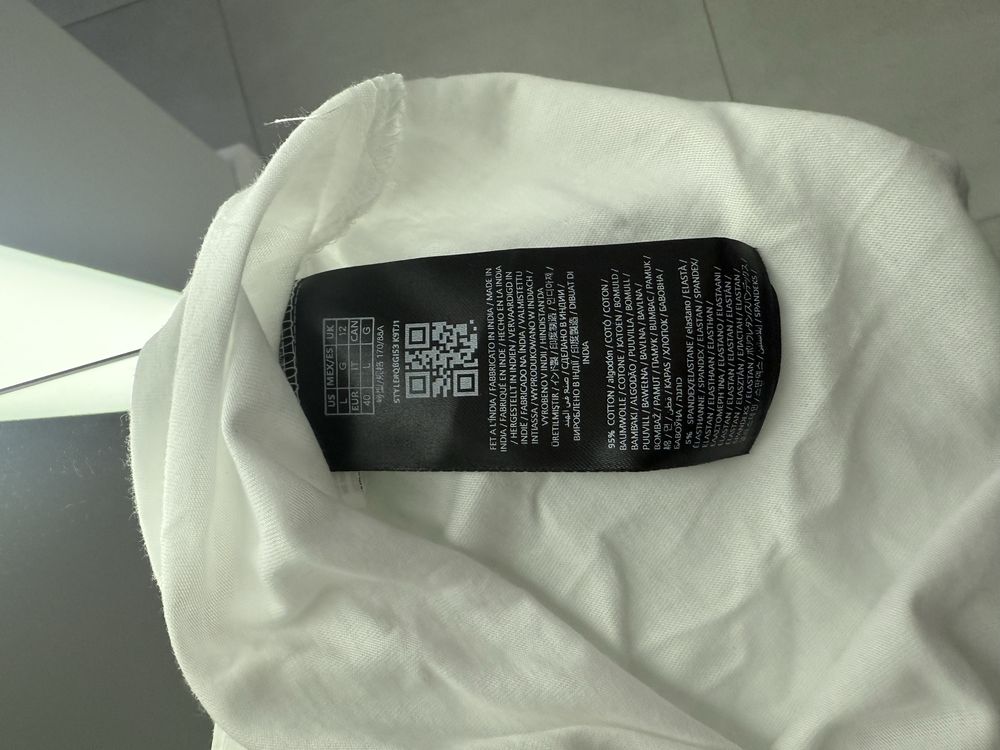 Koszulka T-shirt guess r.l biały