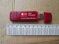 Модем 3G USB ZTE MF100 красный