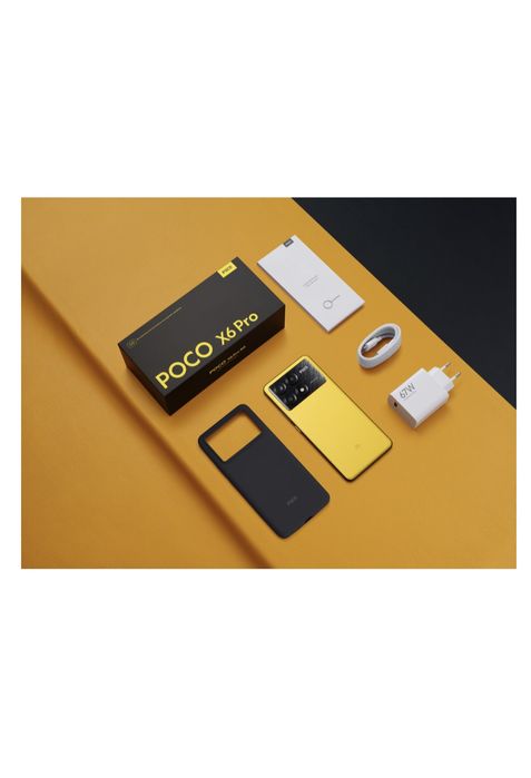 POCO X6 Pro 5G 12/512GB Yellow смартфон