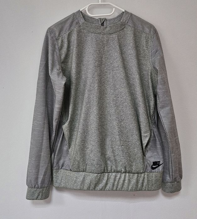 Nike damska bluza M szara gumowana sauna do biegania