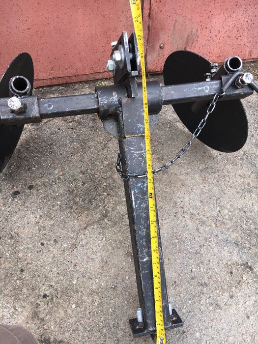 Дисковий підгортач під мотоблок.