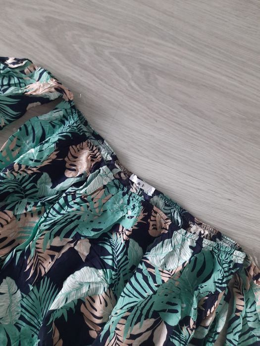 Crop top bluzka hiszpanka na gumce S/M