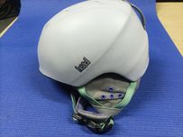 Damski kask narciarski ELA HEAD M/L, biały, bardzo dobry stan