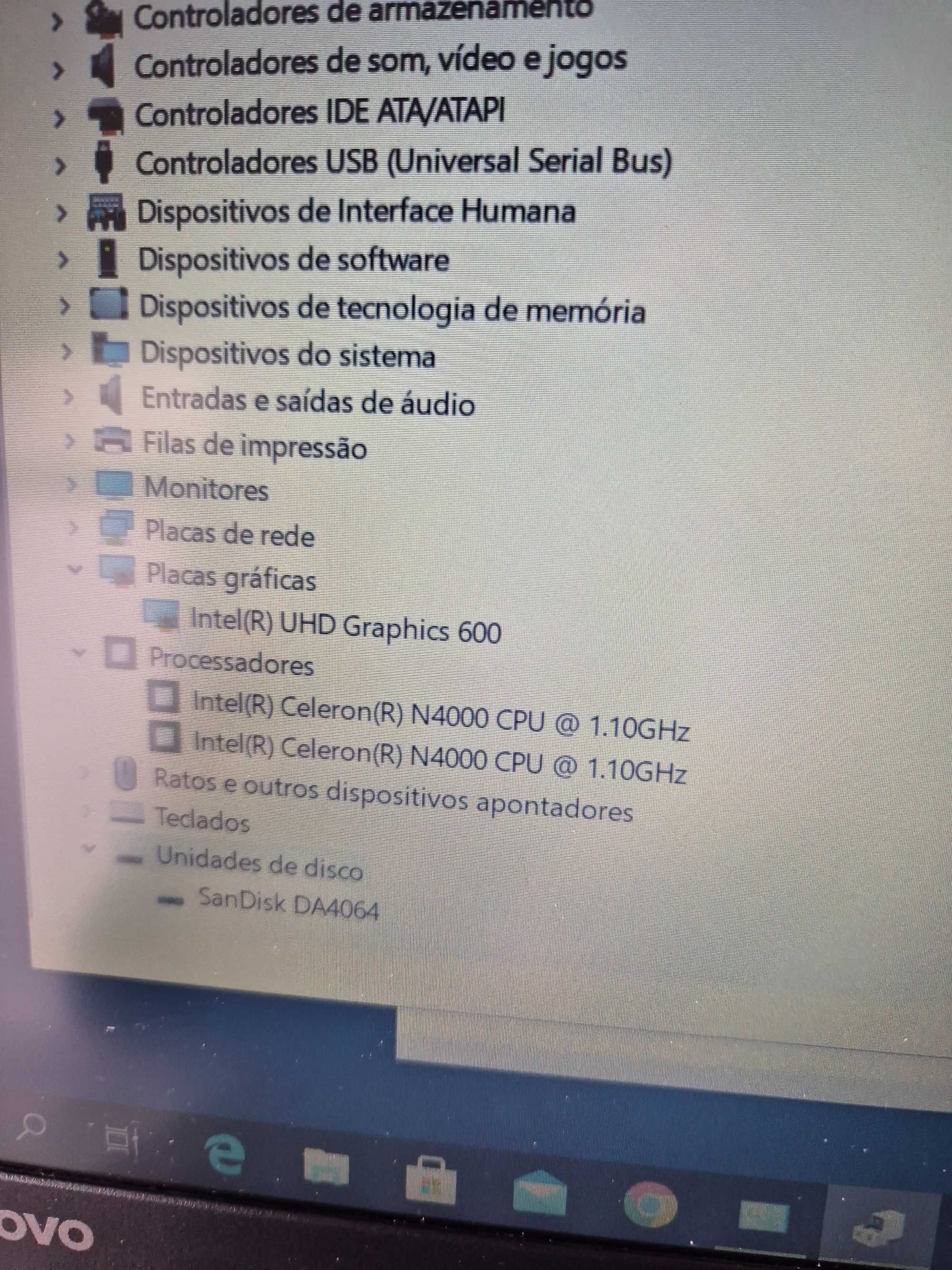lenovo S130-14IGM processador N4000