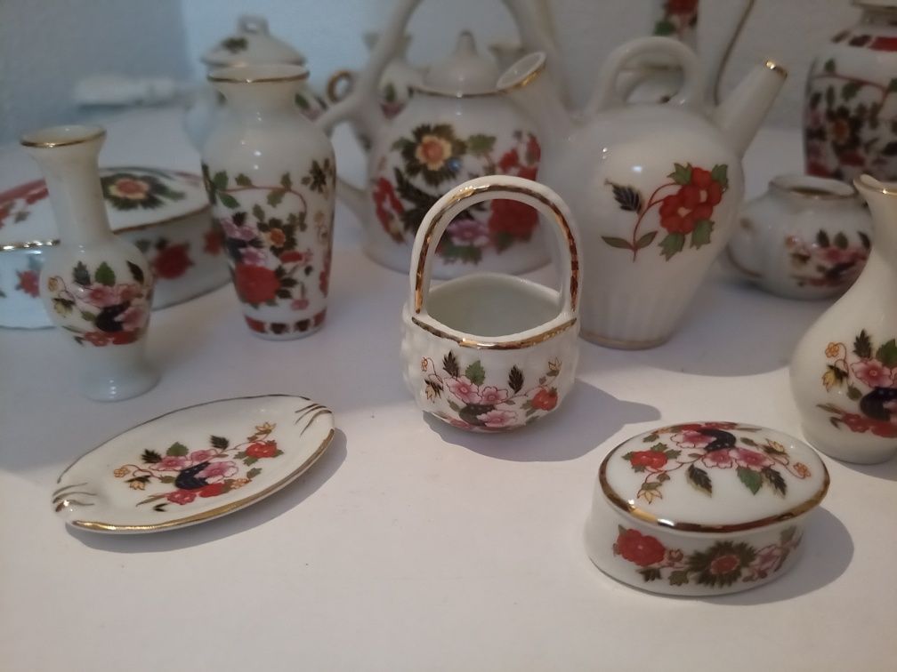 Conjunto miniaturas Porcelana Portart