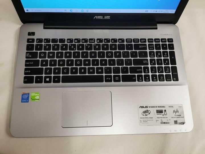 Laptop Asus X555L i5 8GB 512SSD GF940 15,6 W10 2h