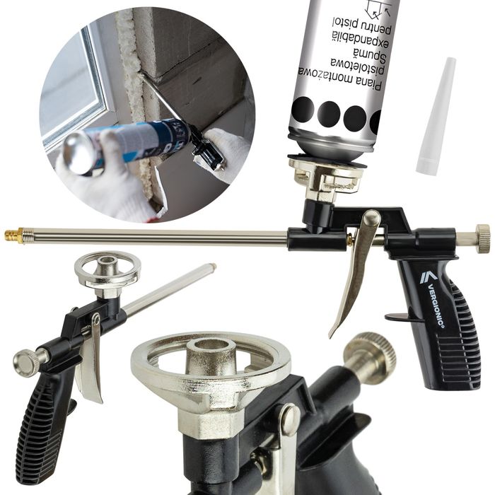 Pistolet do pianki montażowej aplikator do pianki