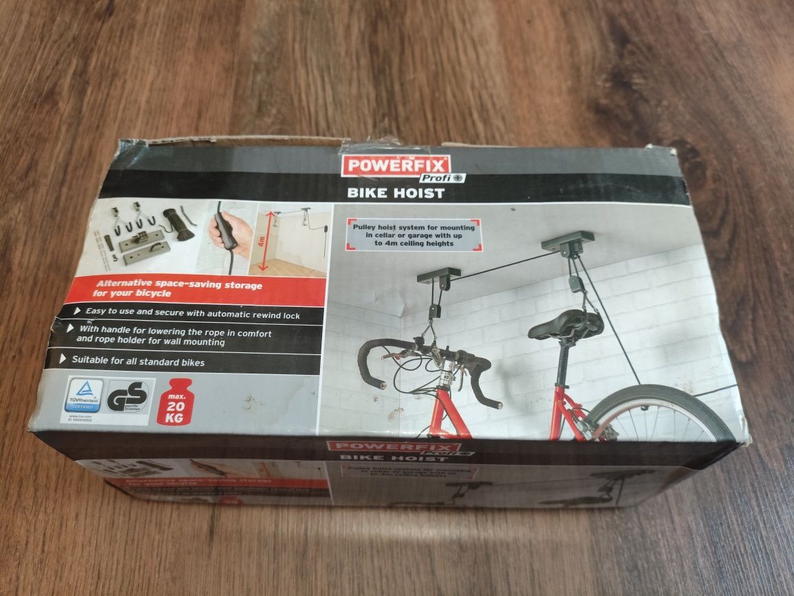 Wieszak rowerowy / uchwyt na rower LIDL / POWERFIX BIKE HOIST