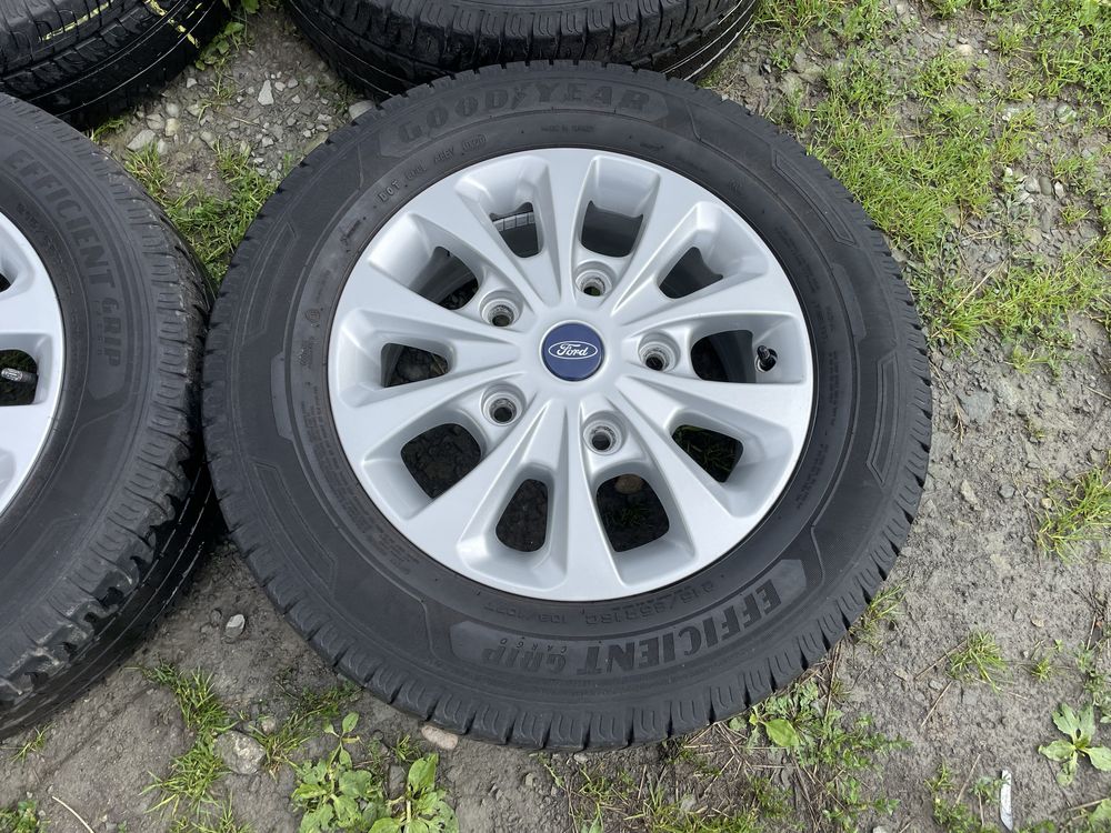 Koła 16” Ford 5x160 Transit Tourneo Custom ORYGINALNE TPMS Opony 7mm