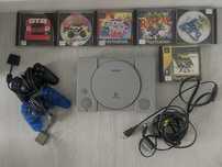 Playstation 1 działające z dwoma padami i grami