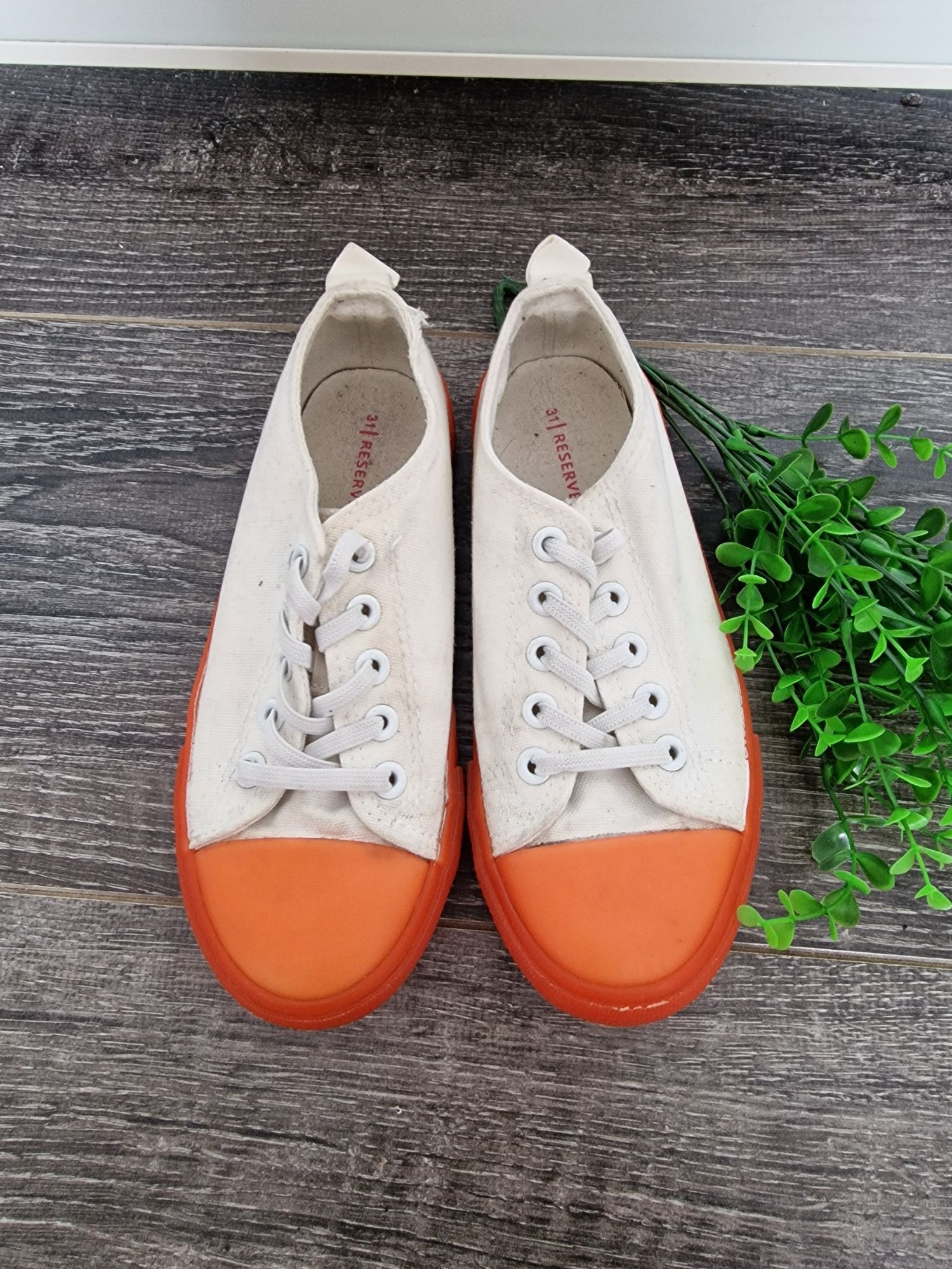 Reserved białe adidaski trampki r. 31