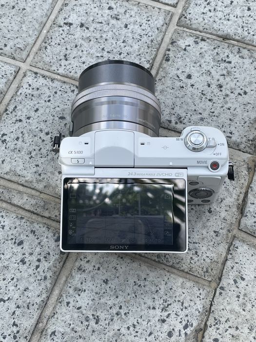 Sony a5100 wifi com lente 16-50mm e bolsa