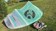 Kite Cabrinha Switchblade 9m + Barra + saco (2021)  Excelente Condição