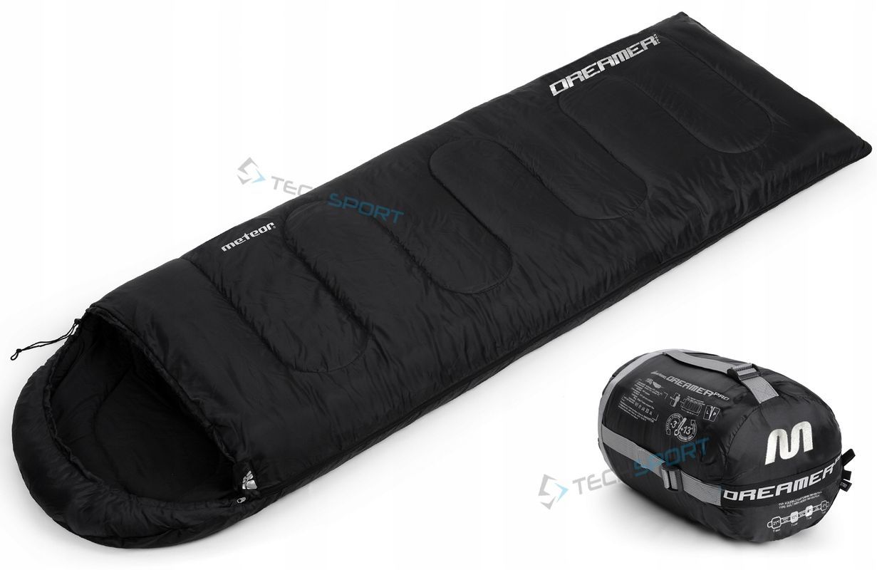 Ciepły Śpiwór 2w1 Meteor Dreamer Pro do -3st