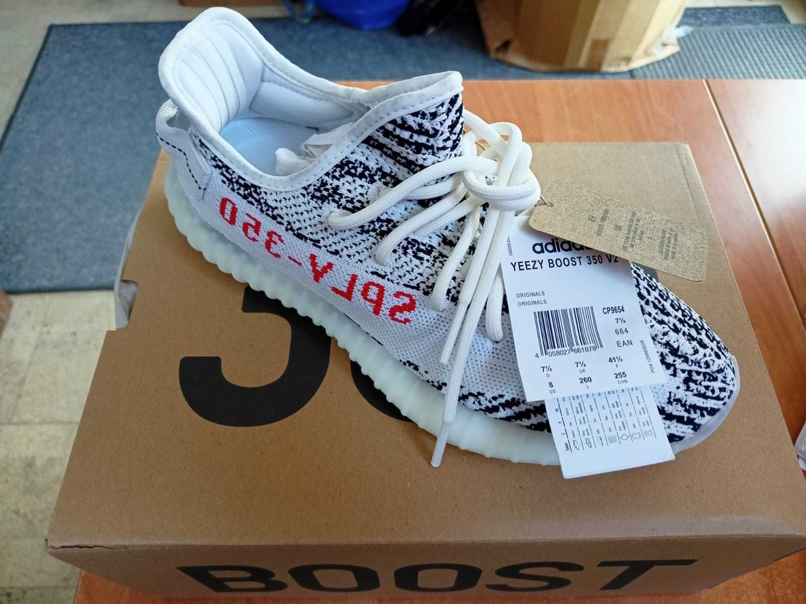 Adidas . Yeezy Boost V2 350 ZEBRA  (różne  rozmiary) 41 1/3