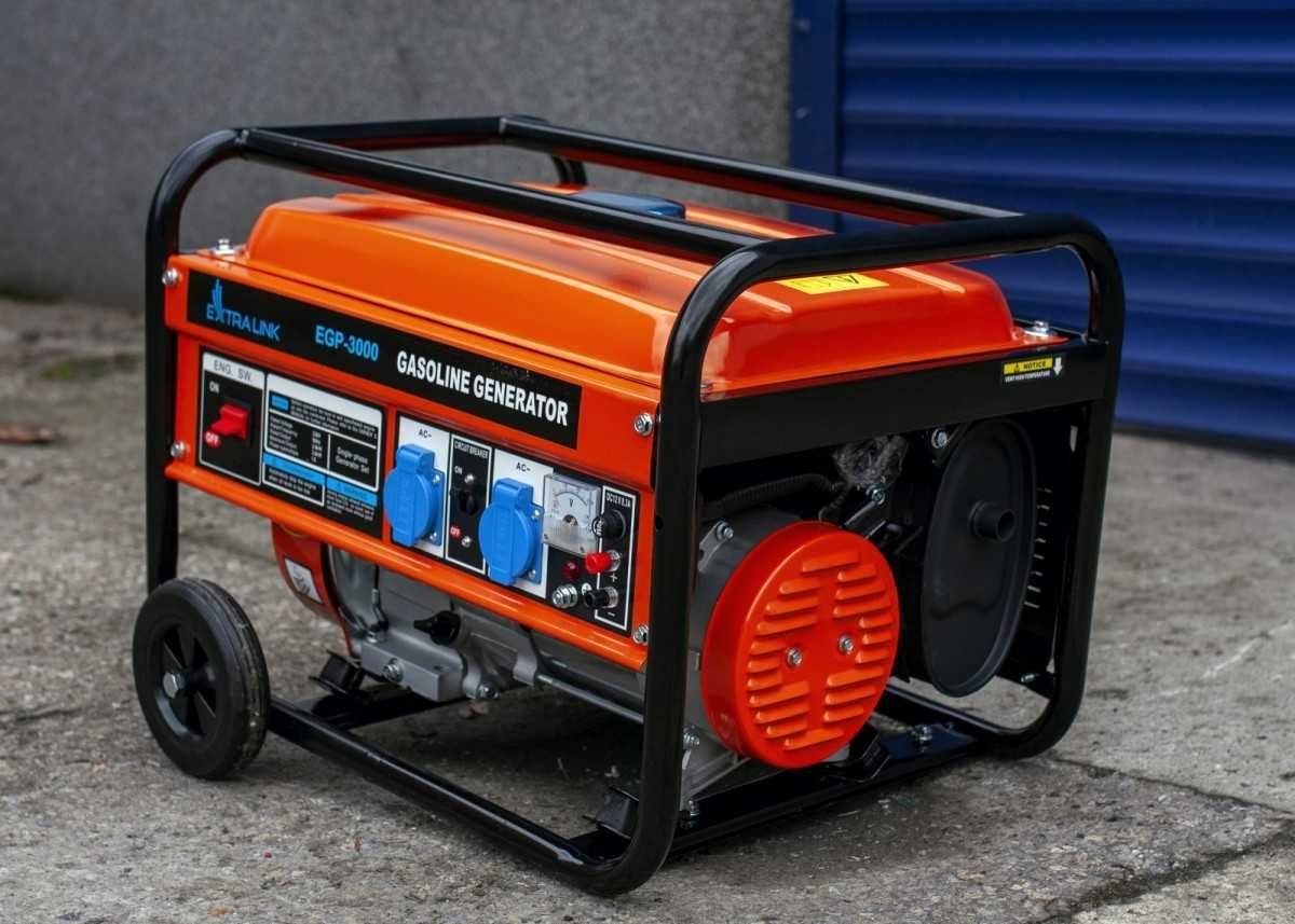 NOWY agregat Extralink Generator prądu Petrol 3kW EGP-3000