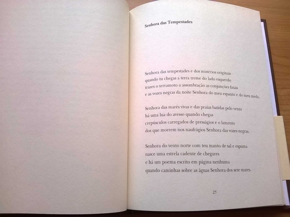 Senhora das Tempestades - Manuel Alegre