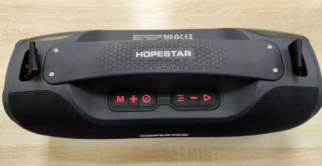 Bluetooth колонка Hopestar A6 PRO / с микрофоном для караоке / 55 Ват
