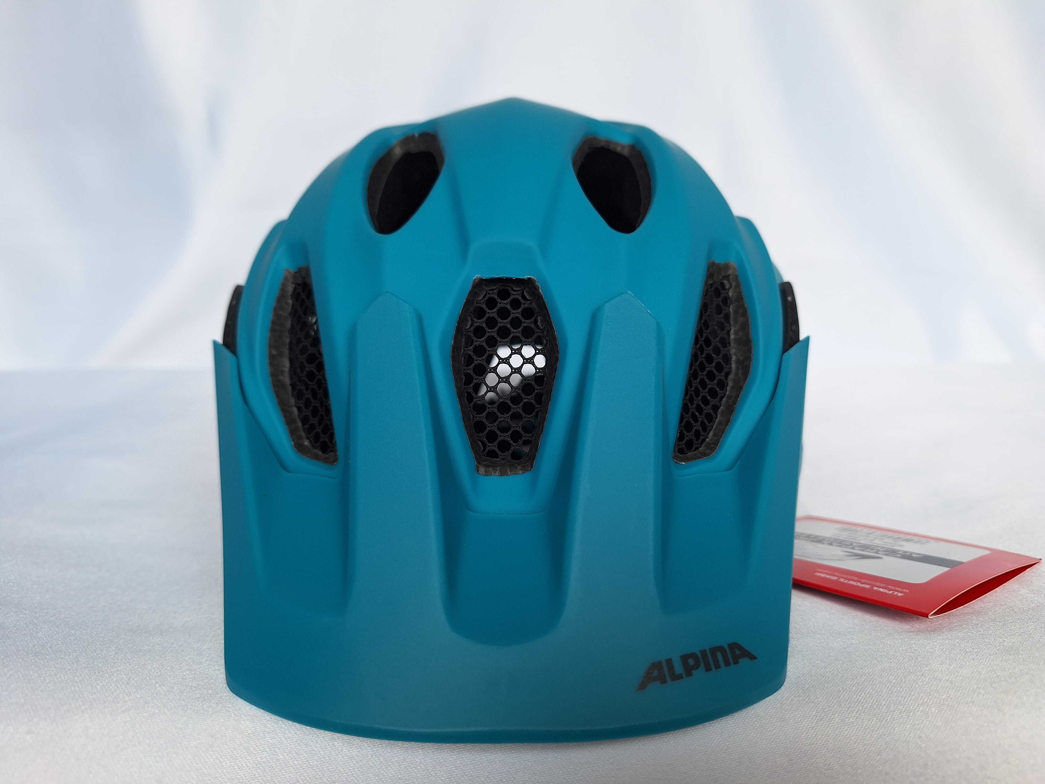 Kask rowerowy Alpina Carapax Jr Petrol S/M 51-56cm