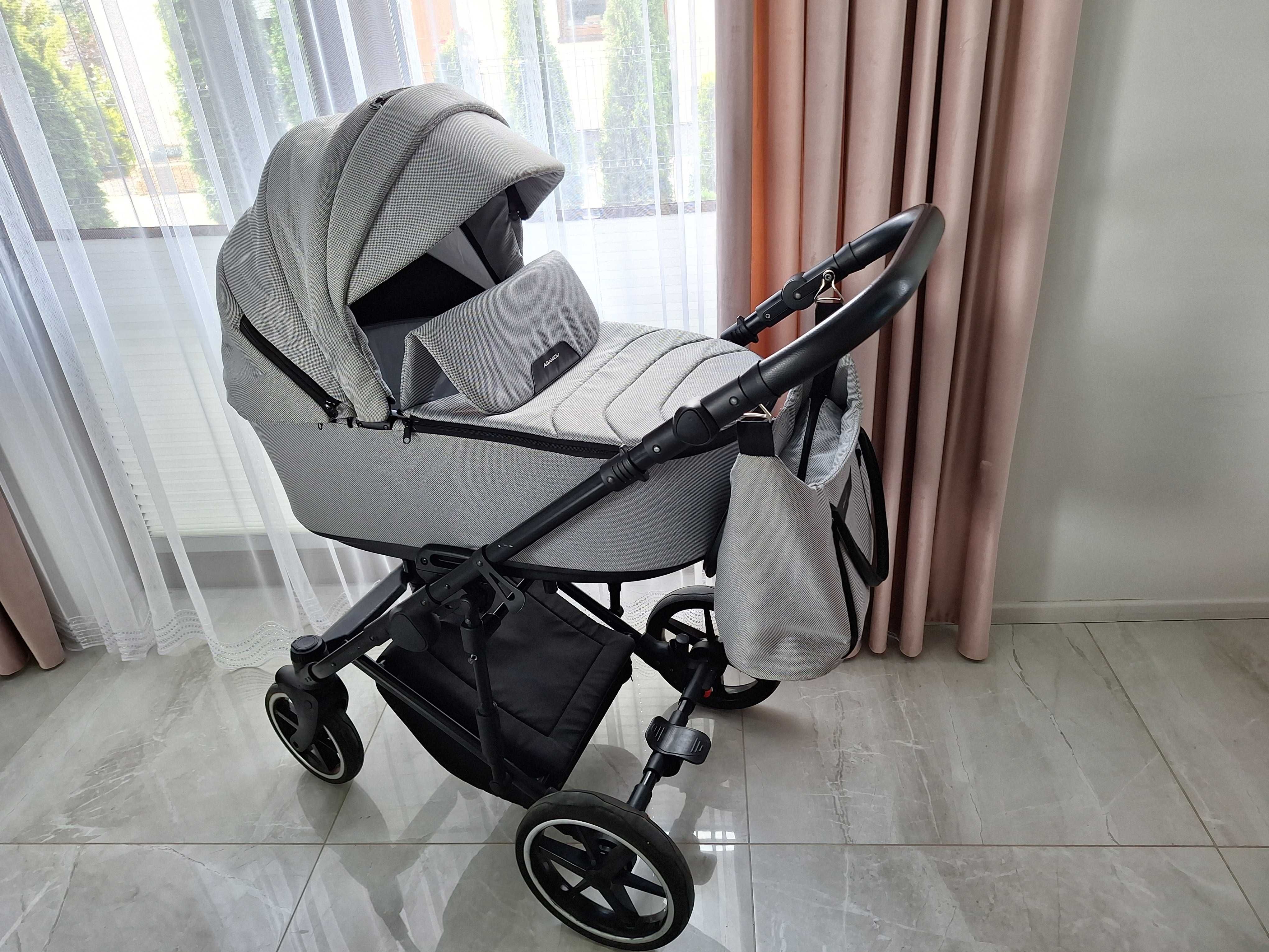 Wózek 3w1 Adamex, nosidło Cybex