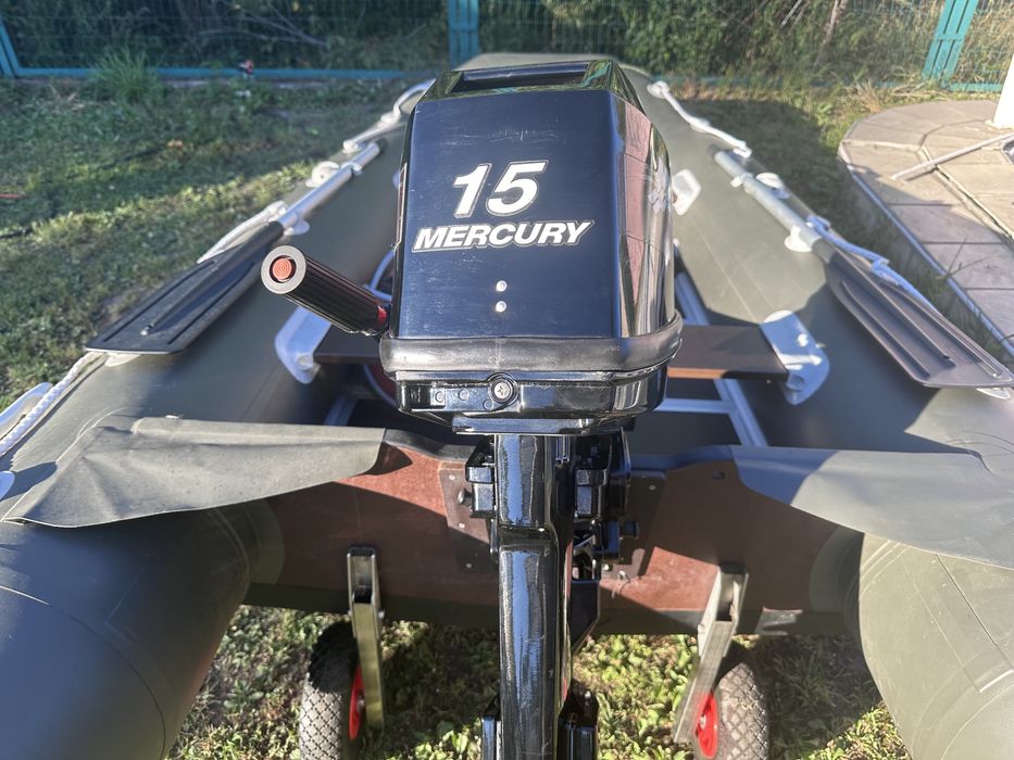 Комплект Лодка Captain cap-350 мотор mercury 15m